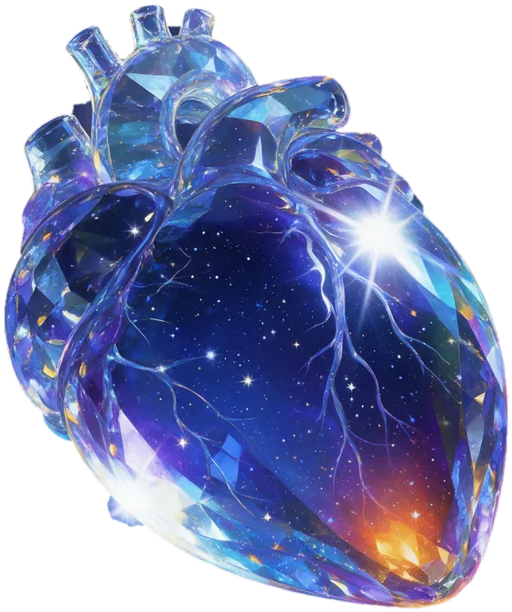 Das Herz aus Diamant